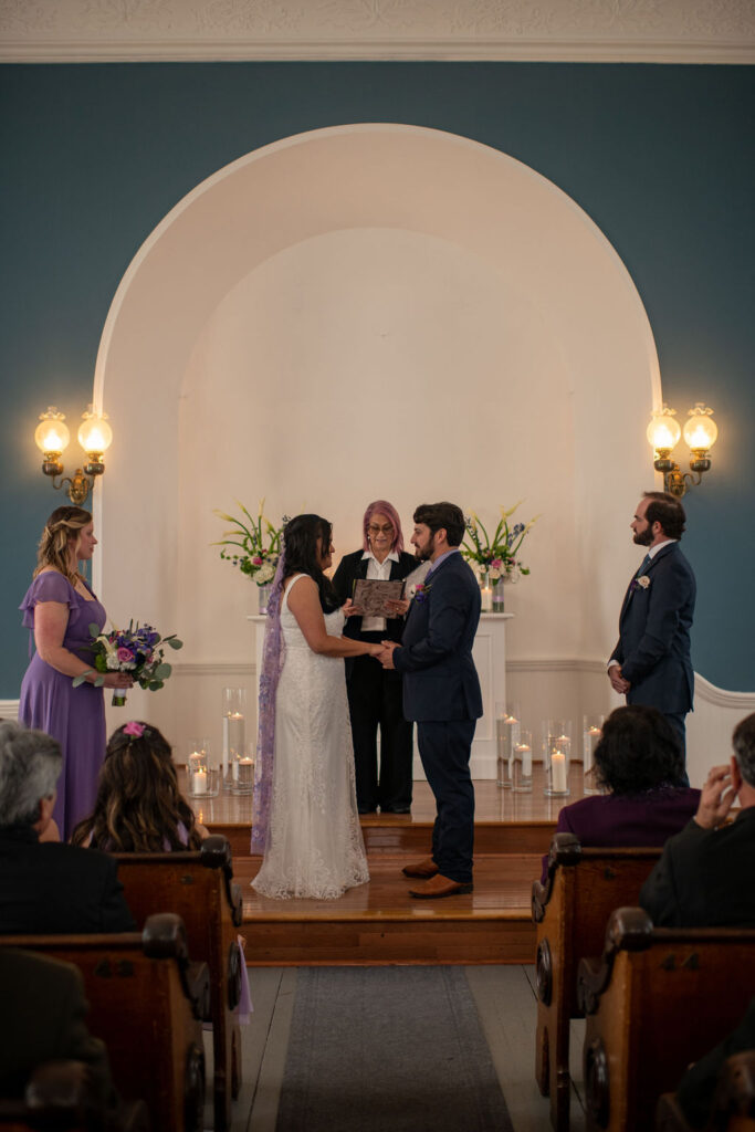 Washington church wedding ceremony
